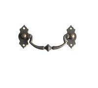 Hardware Home Improvement Three Strips Suitable for Wooden Box Brocade Box Antique Small Handle Accessories(2)