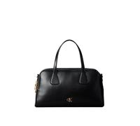 Hardware Monogram Bowling Bag - female - Calvin Klein - Handbags - Black - ONE SIZE - Bags ONE SIZE