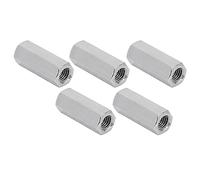Hardware Nuts - 5pcs/10pcs M22 Stainless Steel Hexagonal Threaded Coupling Bolts - Long Fine Machine Screws Fastener Connector Nut(M22*32 * 40)
