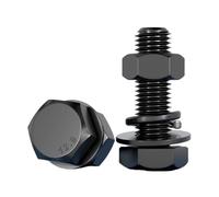 Hardware,nuts and bolts,Hex Bolts and Nuts kit 12.9 Heavy Duty Hex Head Metric Nuts and Bolts，Bolt Assortment kit，Bolts and Nuts kit，Nuts and Bolts Assortment kit(M22x60 (1set))