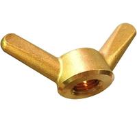 Hardware Nuts Copper Hd Screw Butterfly Nut Brass Wing Nut Cap Accessories Sheep Horn Fixing Hook, M14