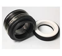 Hardware Parts Type-E Fit 3/8" 1/2" 5/8" 3/4" 1" OD Shaft Water Pump Mechanical Seal Single Coil Spring for Self-Priming Good Sealing(Fkm,15.88mm)