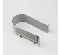 Hardware Plastic U Shape Drawer Slot Accessories Under the Sink For Cabinet Drawer Waterproof Baffle Fittings,B Type Grey