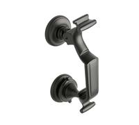 Hardware Solutions - Doctor Door Knocker - Matt Black - 60 x 195mm