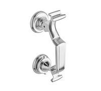 Hardware Solutions - Doctor Door Knocker - Satin Chrome - 60 x 195mm