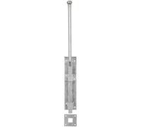 Hardware Solutions - Monkey Tail Gate Bolt - Galvanised - For Securing Heavier Doors & Gates - 457mm - Pack 1 - Interior/Exterior Use