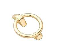 Hardware Solutions - Ring Door Knocker - Polished Brass - 110 x 143mm