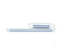 Hardware Spring Pressure Spring Tension Spring with Hook Outer Diameter 12mm White Zinc Plated Wire Diameter 1.6mm Extension Spring Length 40-100mm 5Pcs (Length : 1.6 x 12 x 70mm)