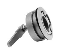Hardware Stainless Steel Turning Lock Flush Pull Lift Handle Locker Hatch Latch 1Pcs