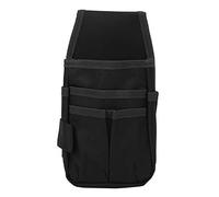 Hardware Tool Bag Multifunctional Pouch Organizer Storage Container for Work Bench Toolbox Heavy Duty 600D Polyester Waist Tool Belt Bag (Black Edge)