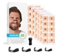 Hardware Tribe 60 magnetic nasal strips (30 pairs). They help breathe smoothly, reduce snoring and improve sleep. Unisex. Skin-friendly, residue-free, and effectively stop snoring.