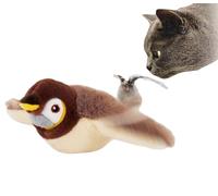 Hardware Tribe Interactive Cat Toy. Electric cat toy with bird flapping wings, Cute Fake Flying Bird Toy for Cats, Like a toy with flying birds and flapping wings, great for entertaining cats.