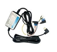 Hardwire Kit - USB C Anschluss | 12V-24V Zu 5V 2.5A Spannungswandler, 3-adriges Kabel Für Auto Kamera, Stromversorgung Für Fahrzeuggeräte, Sicheres Zubehör Für Armaturenbrett