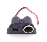 Hardwired Car USB Charger Socket 3.1A Fast Charge