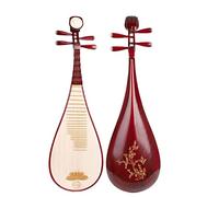 Hardwood Chinese Lute Top Ebony Strings - Chinese Pipa Solo