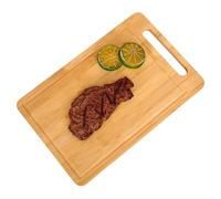 Hardwood Cutting Board - Chef Prep Base, Charcuterie Food Tray | Heavy Duty Board for Slicing Fruits Meats, Natural Grain Block Enhances Kitchen Style While Serving Snacks During Gatherings