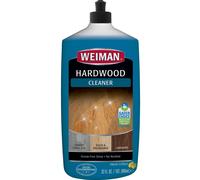 Hardwood Floor Cleaner-32 Ounce-for Wood, Finished Oak, Maple, Cherry, Birch, Engineered, and More-Professional, Safe, Steak-less, White, 32 Fl Oz