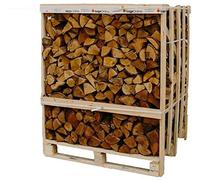 Hardwood Kiln Dried Birch Firewood Logs for fire Pit, 800kg Chunky Logs Perfect for Pizza Ovens, Fire Pits, Chiminea, BBQ Wood Burner Kiln Dried Hardwood Under 20% Moisture. Ready to Burn Fire Logs.