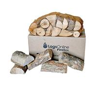 Hardwood Kiln Dried Firewood Logs for fire Pit, 120kg Chunky Logs Perfect for Pizza Ovens, Fire Pits, Chiminea, BBQ Wood Burner Kiln Dried Hardwood Under 20% Moisture. Ready to Burn Fire Logs.