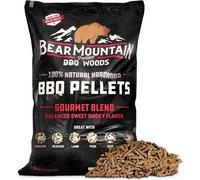 Hardwood Pellets, Bear Mountain Bbq 100% All-Natural, Gourmet Blend (20 Lb)
