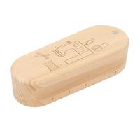 Hardwood Tailors Clapper, Handheld Ironing Blocks Tailors Clapper Sewing Clapper with Scale Multi Purpose Sewing Tool for Ironing, Quilting, Flattening Fabrics and Point Pressing