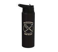 Hardworking Marriage Wrench Plunger Enduring Love Stainless Steel Insulated Water Bottle