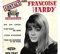 HARDY, Francoise - EPL7967 7"-45 giri" J'Suis D'Accord / Tous Les Garçons Et Les Filles