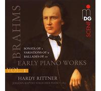 Hardy Rittner - Brahms: Piano Sonata 2, Schumann Variations, Ballades op10