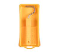 HARDY WORKING TOOLS A0180-110000 Paint Roller Set, 20 Foam Rollers, 7 mm Pile Height, 5.5 cm Length, 35 mm Diameter, Yellow/White