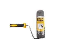 HARDY WORKING TOOLS Roller for Putty 25 cm - Special Roller for Putty & Plaster Application - Ergonomic Handle - Alloy Steel & Elastic Fibre