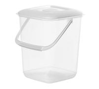 Hardys 10L Food Container - Kitchen Cupboard & Pantry Dry Food Storage, Airtight Lid, Bpa Free Clear Plastic - 29Cm X 23Cm X 23Cm