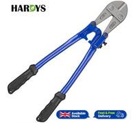 Hardys Hand Tools - 18" Bolt Cutter for Padlocks, Chain, Wire, Mesh, Metal - Adjustable Easy Cut Croppers with Rubberised Anti Slip Grips, Heavy Duty Bike Lock & Wire Cutters