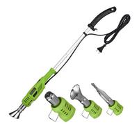 Hardys 2-In-1 Electric Weed Killer Burner - Gas Free Garden & Patio Weeder, 2000W Adjustable Control, Long Handle, Bbq Lighter