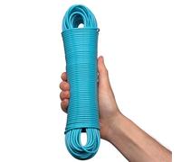 Hardys 25m Washing Line | Clothes Line with Steel Core & PVC Coating | Long Length for Indoor, Outdoor & Camping | Rot, Mould & Weather Resistant | Blue