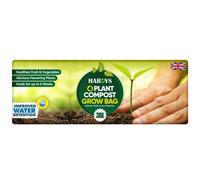 Hardys 36 Ltr Grow Bag Garden Planter - Fruits, Vegetables, Nutrient Rich Organic Compost Soil Blend, Fast Propagation, Breathable