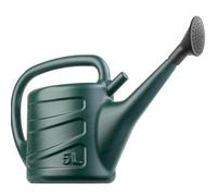 Hardys 5L Watering Can - Detachable Rose Head Sprinkler, Long Stem, Wraparound Handle, Indoor Plant & Outdoor Garden - Green