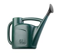 Hardys 6L Green Rose Watering Can - Outdoor & Indoor Watering Can with Detachable Sprinkler Rose Head, Long Spout Water Can for Houseplant & Garden Plants
