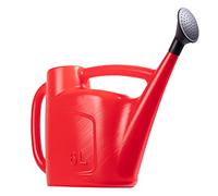 Hardys 6L Red Rose Watering Can - Outdoor & Indoor Watering Can with Detachable Sprinkler Rose Head, Long Spout Water Can for Houseplant & Garden Plants