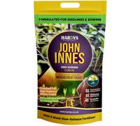 Hardys 8L John Innes Seed Compost - Organic Worm Cast Fertiliser Enhanced 6 Week Feed, Soil Improver For Flower, Fruit, Vegetables