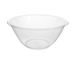 Hardys Clear Extra Large Plastic Mixing Bowl - 30cm, 7 Litre - Non-Absorbent, Food-Safe - Perfect Large Plastic Bowl for Baking & Cakes - Lightweight, Dishwasher & Microwave Safe