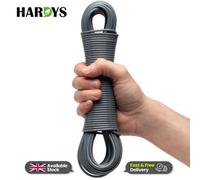 Hardys Clothes Washing Line - Pvc Coated With Steel Core, Outdoor & Indoor Suitable Clothes Line, 80Kg Capacity - 25M, Grey