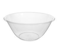 Hardys Clear Extra Large Plastic Mixing Bowl - 30cm, 7 Litre - Non-Absorbent, Food-Safe - Perfect Large Plastic Bowl for Baking & Cakes - Lightweight, Dishwasher & Microwave Safe