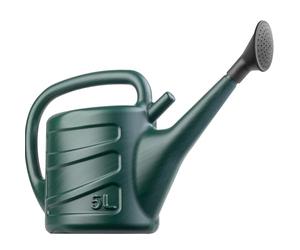 Hardys Green Rose Watering Can, 5L - Outdoor & Indoor Watering Can | Detachable Sprinkler Rose Head, Long Spout, Large Handle, Easy Fill Opening, Water Can for Houseplant & Garden Plants