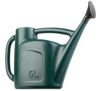 Hardys Green Rose Watering Can, 6L - Outdoor & Indoor Watering Can | Detachable Sprinkler Rose Head, Long Spout, Large Handle, Easy Fill Opening, Water Can for Houseplant & Garden Plants