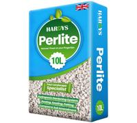 Hardys Haryds Perlite 10L - Horticultural Grit Graded 2-4mm, Enhances Drainage, Aeration, Moisture Retention - Natural Volcanic Rock