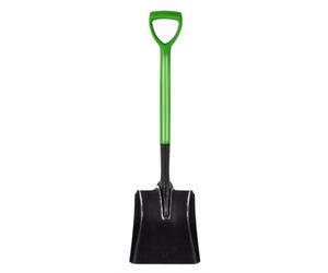 Hardys Heavy Duty Garden Shovel - Powder Coated Carbon Steel Head, Rust & Corrosion Resistant, Square Wide Mouth, D-Grip - 94Cm