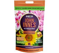 Hardys John Innes No 3 Mature Plant Compost - Organic Worm Cast Fertiliser 8 W eed, Peat Free, Ideal For Garden & Houseplant