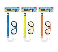 Hardys Kids Snorkel Set - Mask And Snorkel For Swimming & Surface Diving, Easy Adjustable Strap, Soft, Comfortable Mouthpiece