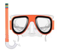 Hardys Kids Snorkel Set - Mask And Snorkel For Swimming & Surface Diving, Easy Adjustable Strap, Soft, Comfortable Mouthpiece