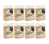 Hardys Kindling Wood, 8 Pack - 19.2 Kg (8 x 2.4kg) Approx. | Natural Instant Light Firewood Logs, Smokeless - Kiln Dried - BBQ, Fire Heat Logs for Burner, Pizza Oven, Open Fire Pit